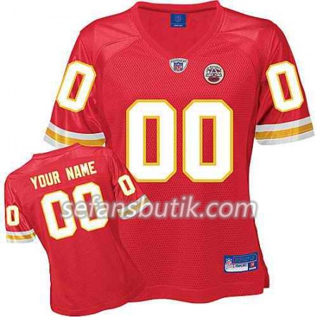 Kansas City Tröjor Chiefs Custom Röd - Dame